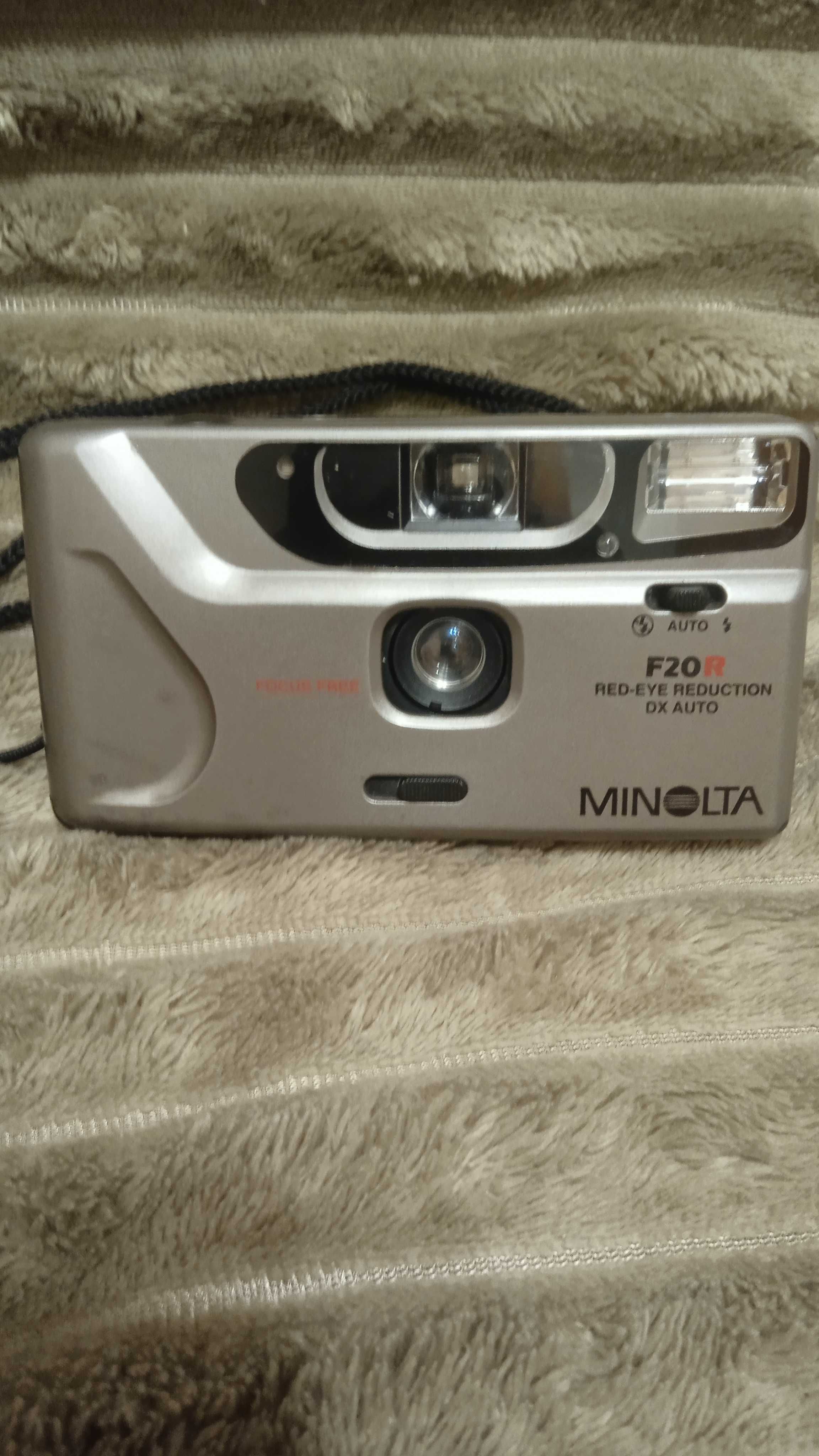 фотоаппарат пленочный minolta f20r рабочий