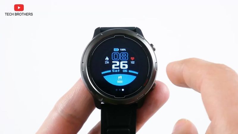 Zeblaze Stratos 2 lite smart watch cмарт годинник часы GPS IPS