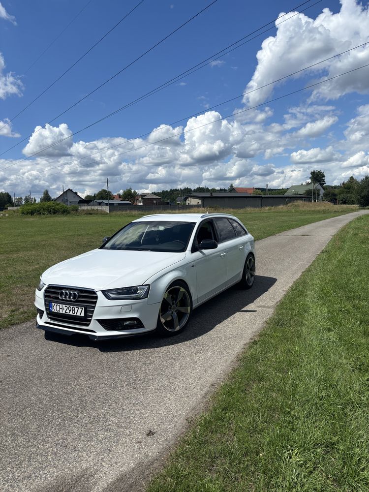 Audi A4 B8 lift 2012r Biała Perła