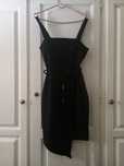 Vestido preto justo