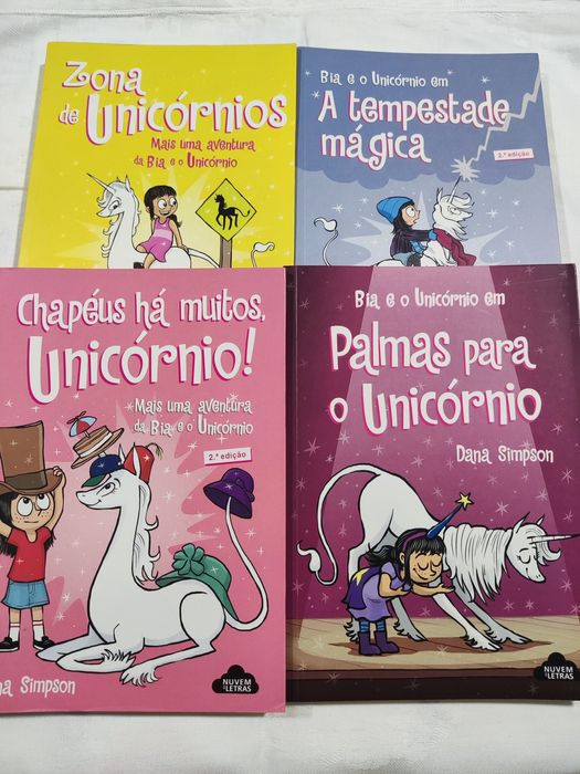 Livros Bia e o Unicórnio