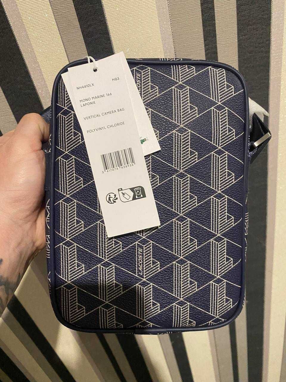 Сумка мужская Lacoste Лакост Blend  Monogram новая оригинал с бирками