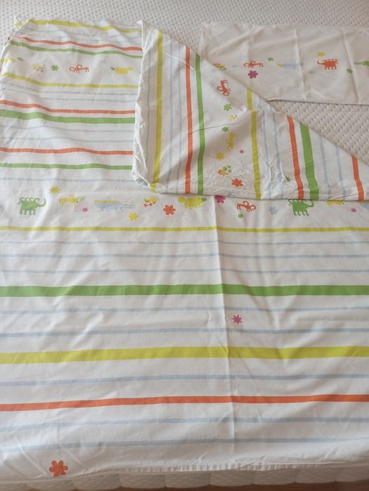 2 komplety poszew na kołdrę 110x120  i poduszki 35x55