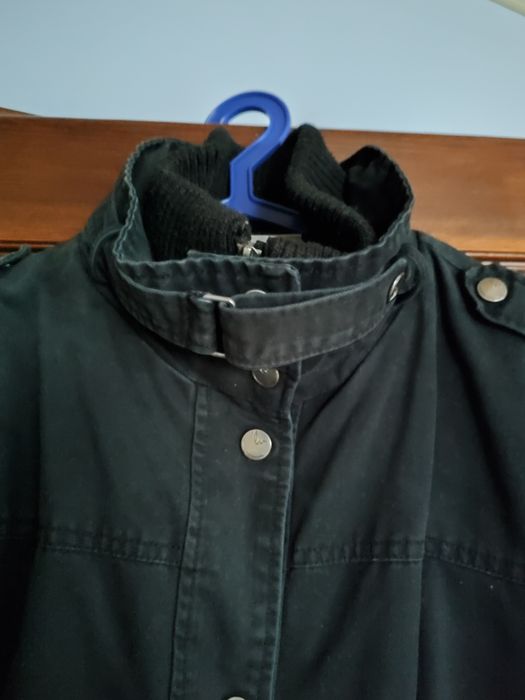 Kurtka zimowa zapinana na zamek i zatrzaski rozmiar 46/48