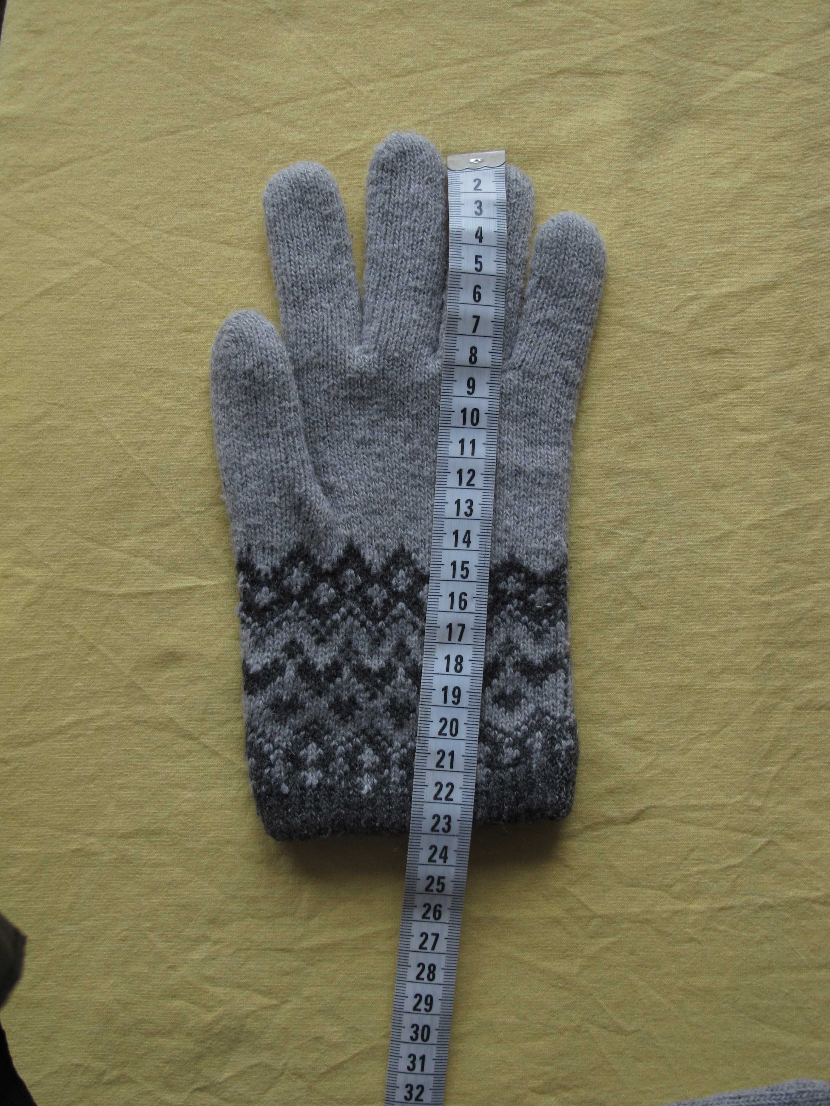 Rękawiczki zimowe Szaleo damskie grube, rozmiar L