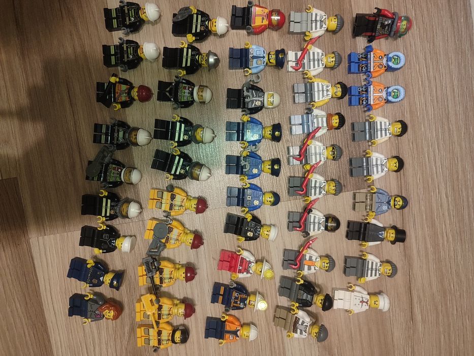 LEGO city figurki mix