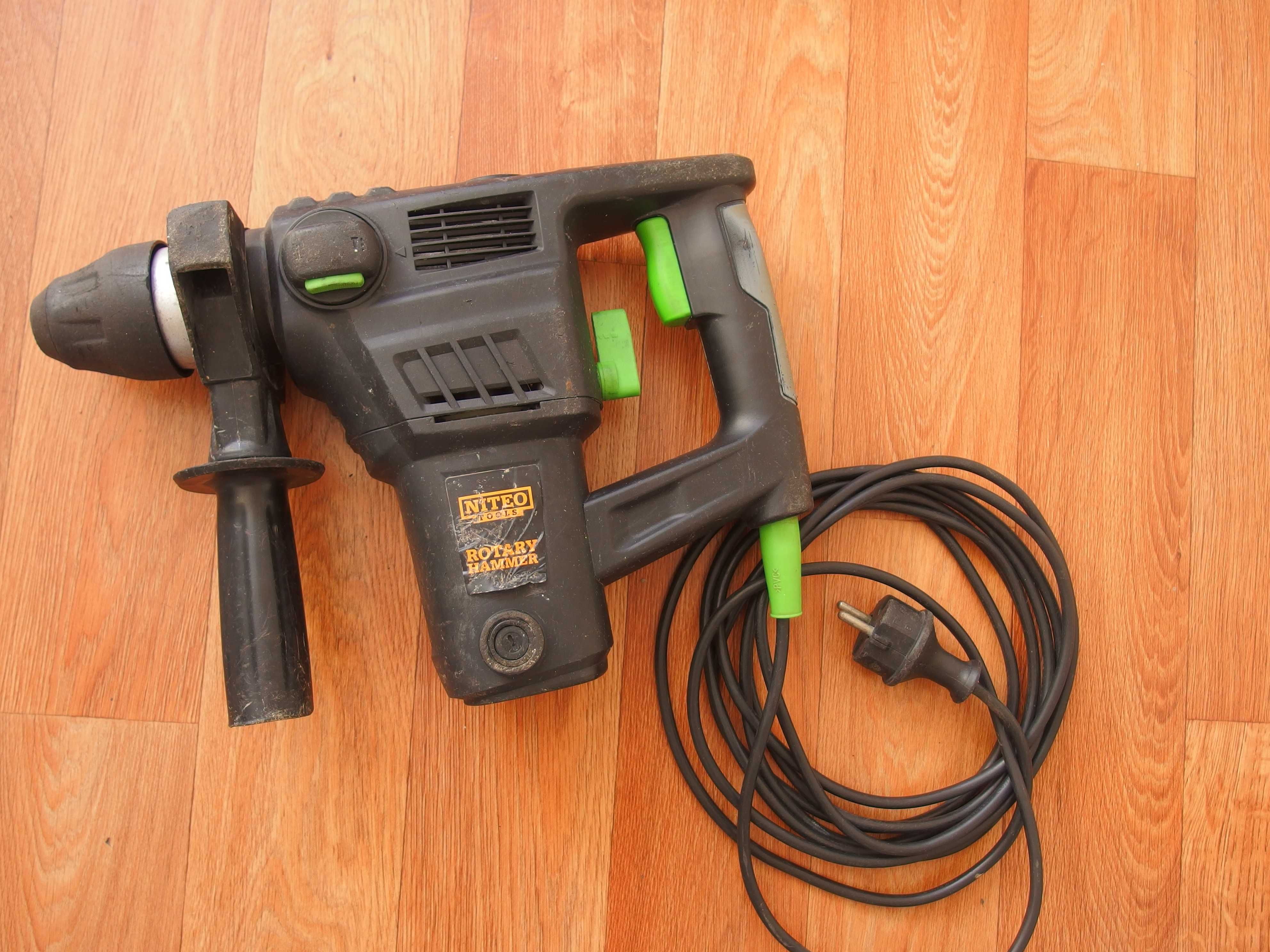 900W młot udarowy NITEO Tools RH0008-16 uchwyt SDS + młotowiertarka
