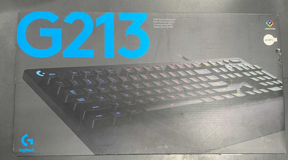 Jak nowa Klawiatura gamingowa Logitech G213 RGB przewodowa Prodigy USB
