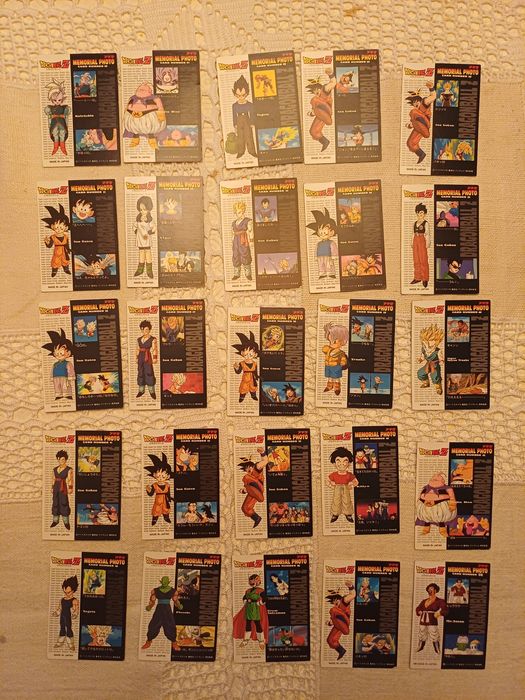 Cartas Dragon Ball (Memorial Photo, Completa)