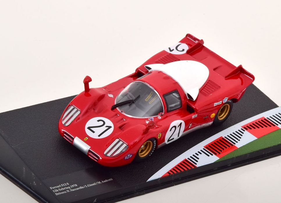 Várias miniaturas 1/43 Ferrari racing Novas