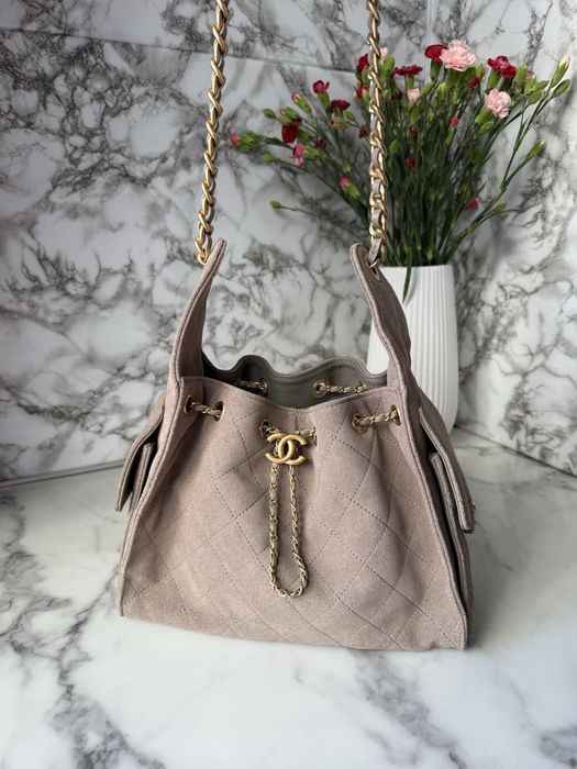 Torebka Chanel S25 Suede