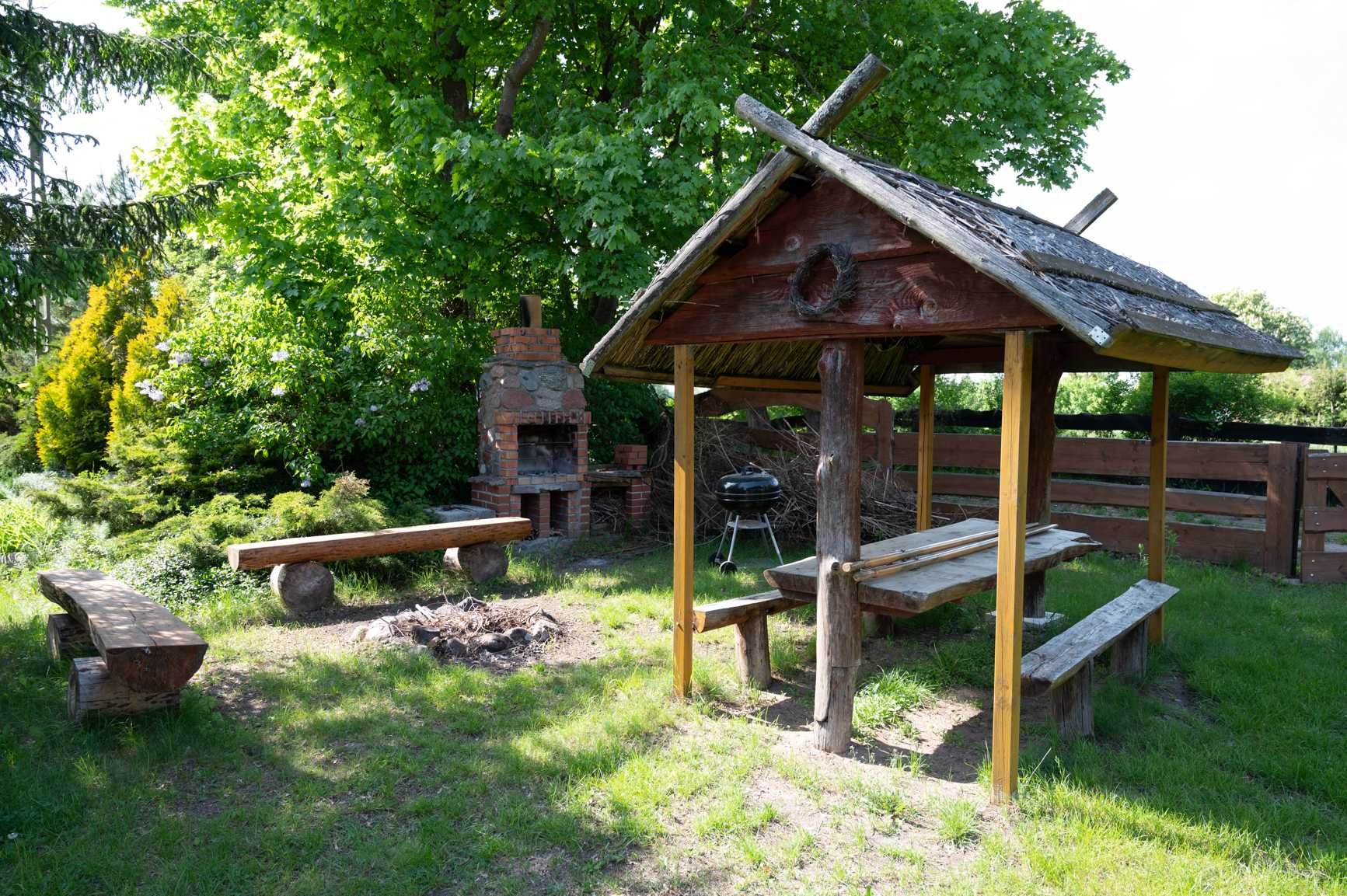 Dom na Mazurach z własną linią brzegową, do 12 osób
