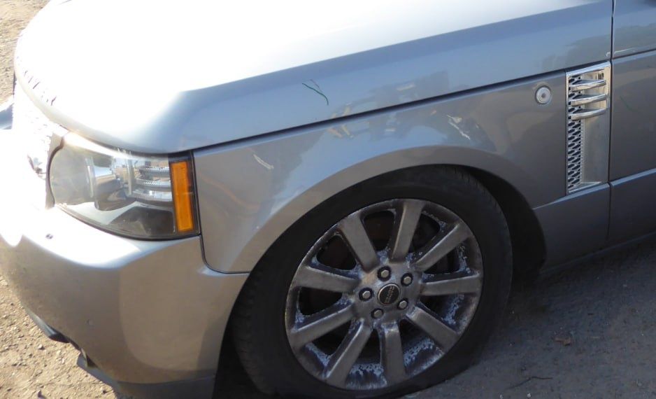 Крыло рейстал 2010 крило Range Rover L322 разборка шрот ренж ровер л32