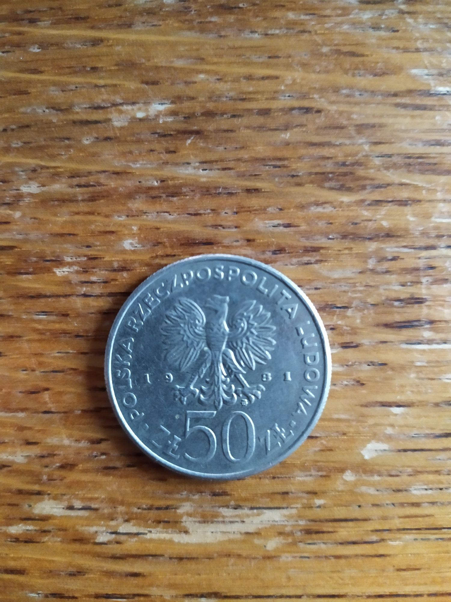 Moneta Bolesław II Śmiały PRL 50zł