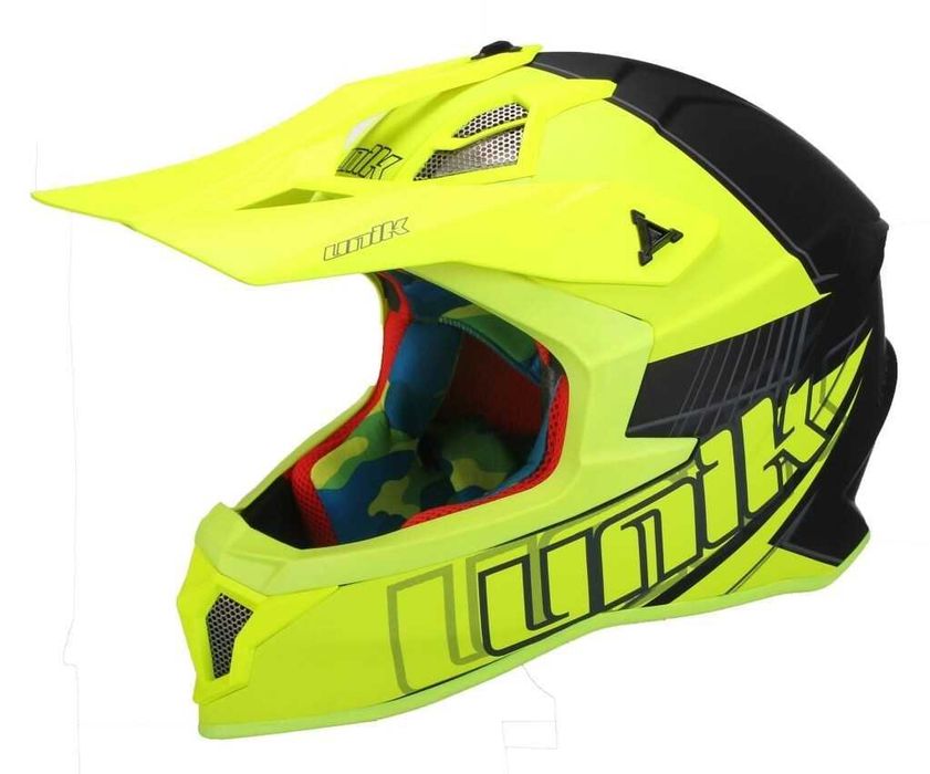 CAPACETE UNIK CFX-18 AMARELO