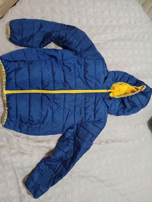 Kurtka pikowana granatowa