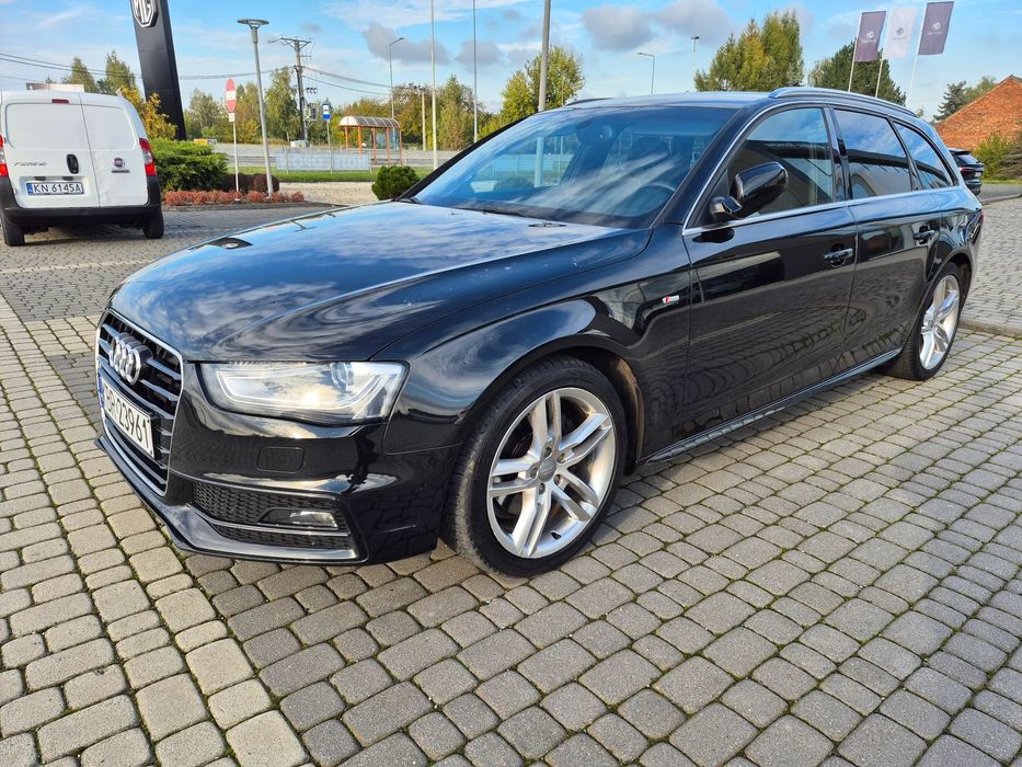 Audi A4 Avant Zadbane Audi A4 B8 FL Avant S-Line - prywatne sprowadzone po sobie