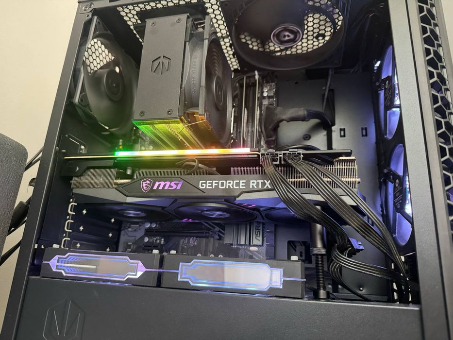 Komputer rtx 3070 MSI, ryzen r7