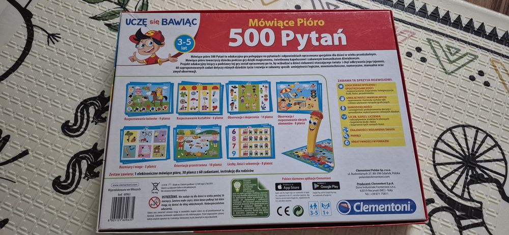 Gra dla dzieci  Mówiące pióro