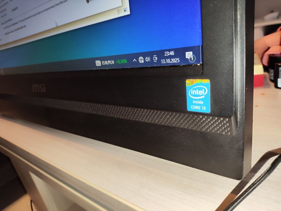 MSI MS-AA75 Intel I3-4130 4GB ram 500 GB HDD all in one desktop aio