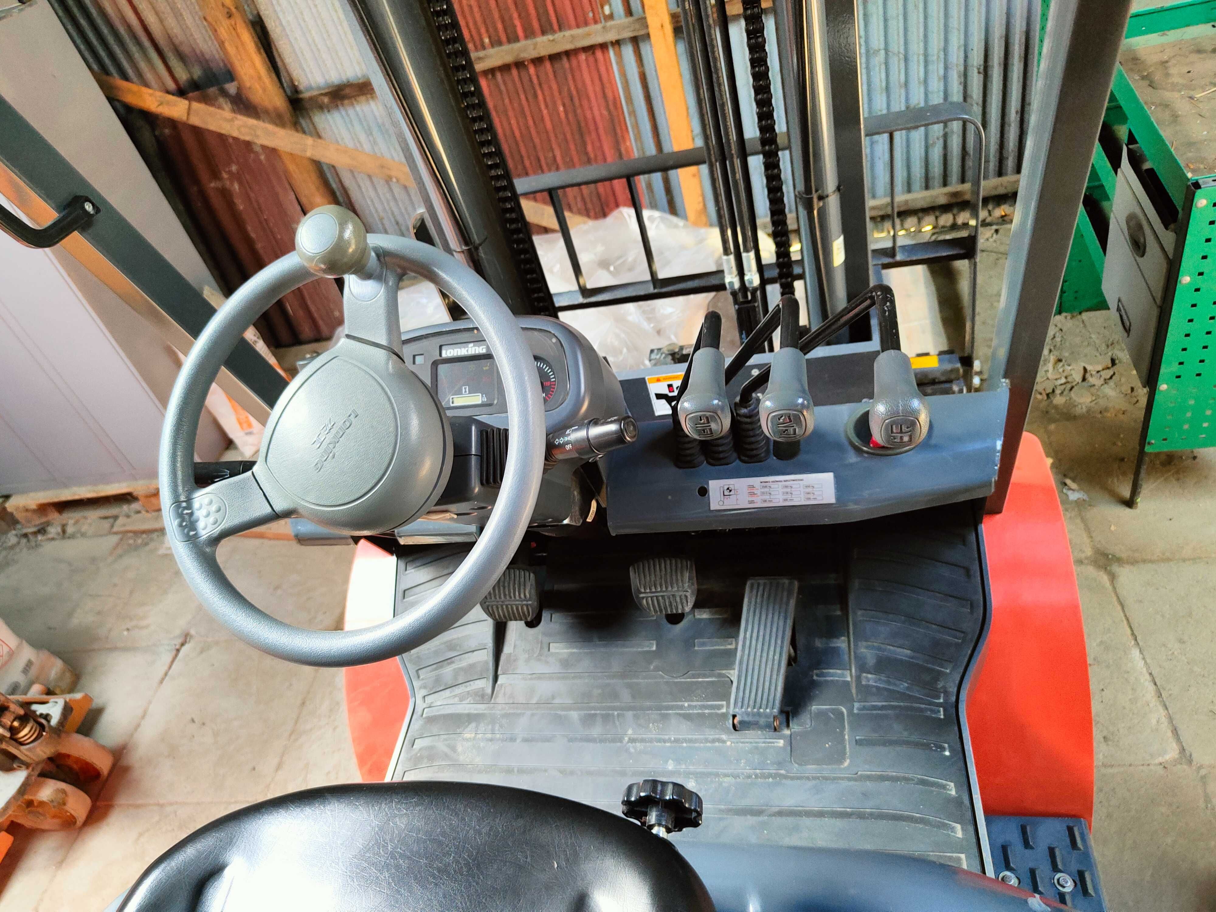 Wózek widłowy LONKING LG25DT 2,5 Tony Diesel Isuzu