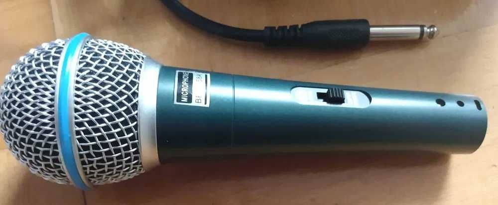 mikrofon dynamiczny BETA 58A z wyłącznikiem