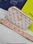 Torba Guess nowość pudrowy roz monogram listonoszka hit