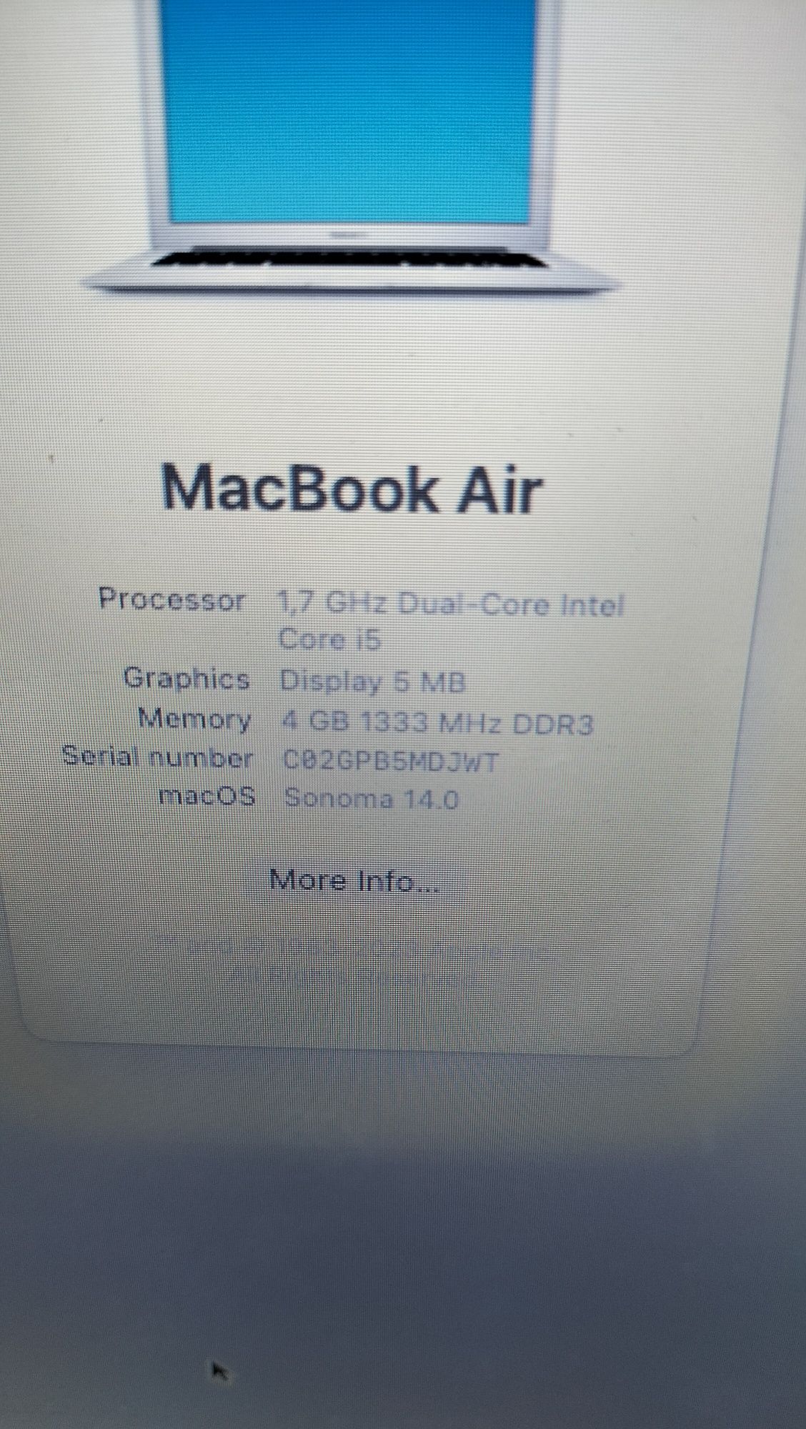 MacBook Air i5 2011