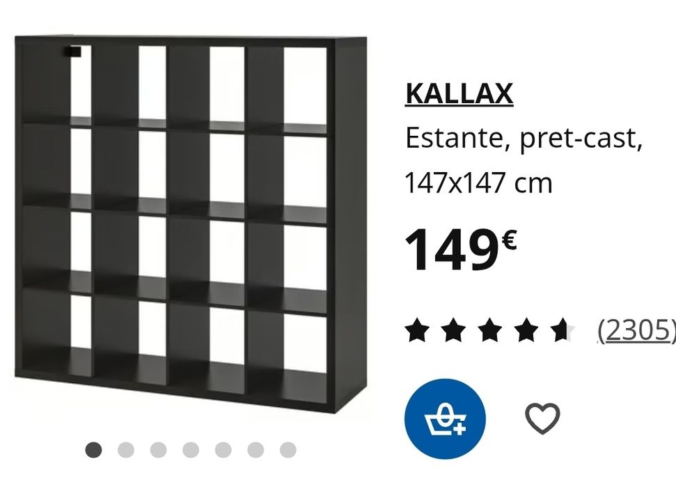 Estante ikea kallax