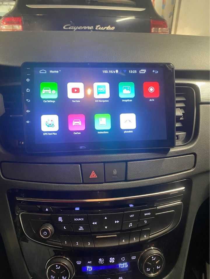 Rádio 2DIN 9" [4+32GB] • Peugeot 508 (De 2010 a 2018) • Android GPS