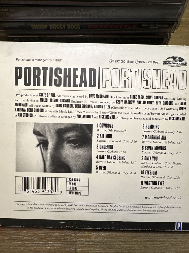 CD PORTISHEAD portishead