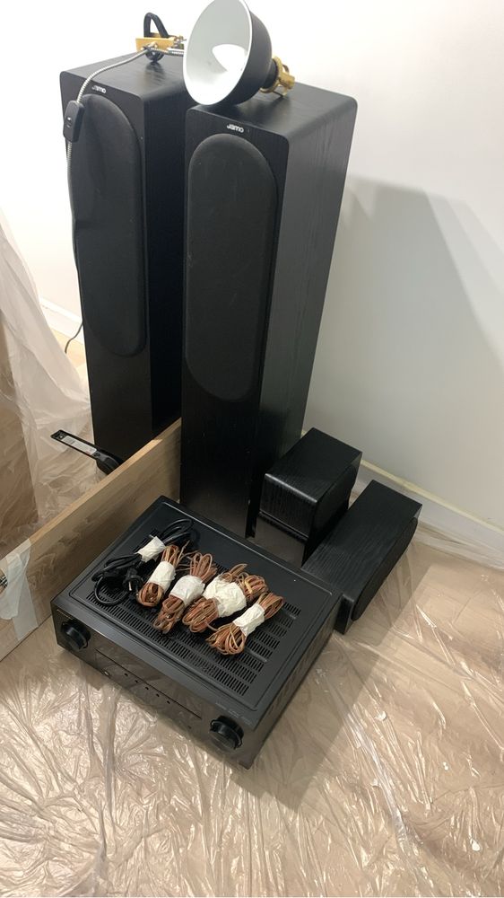 Amplituner Pioneer vsx 421+ zestaw głośników 5.1 Jamo S426