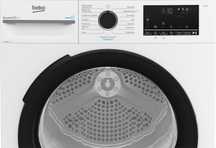 Suszarka slim BEKO b300 XBM3T68239W z pompą ciepła 8kg SteamCure Nowa