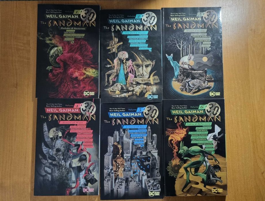 DC Black Label Sandman 30th Anniversary Edition (6 томів)