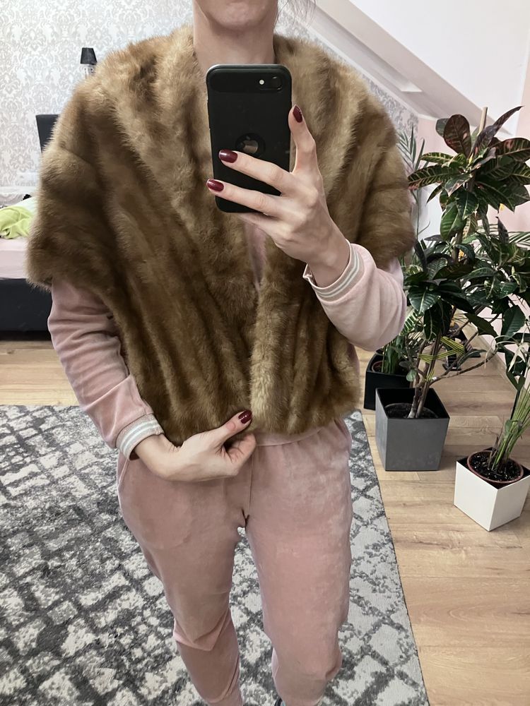 Peleryna z norek