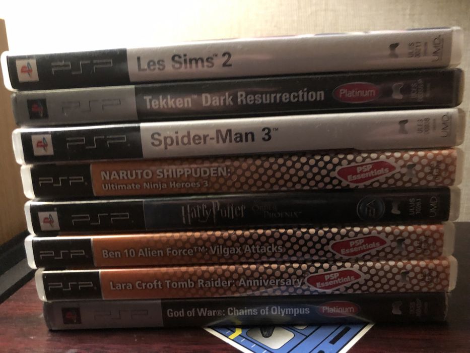 Игры на PSP диски UMD лицензия
