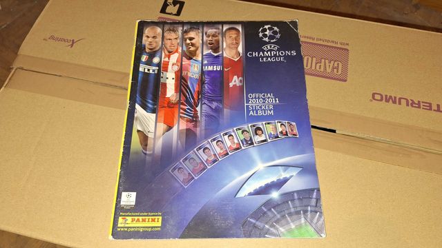 Album Na Naklejki UEFA Champions League Official 2010-11 Sticker Album