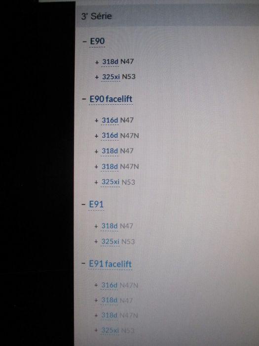 Diferencial Bmw série 1 118d motor N47