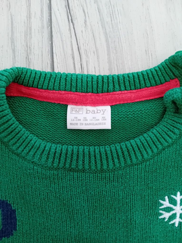Sweter świąteczny F&F
