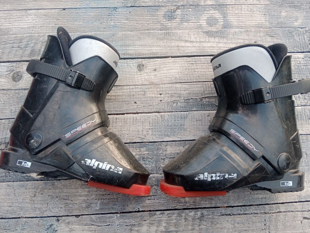 Małe buty narciarskie małe na stopę 19cmm długo buta całkowita 237mm