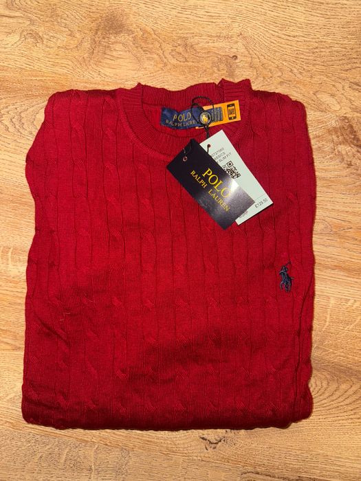 Sweter Polo Ralph – Czerwony (Rozmiar XL)