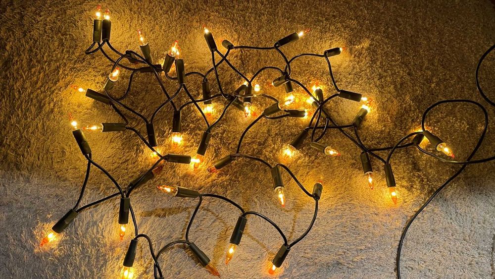 Tradycyjne lampki/światełka choinkowe