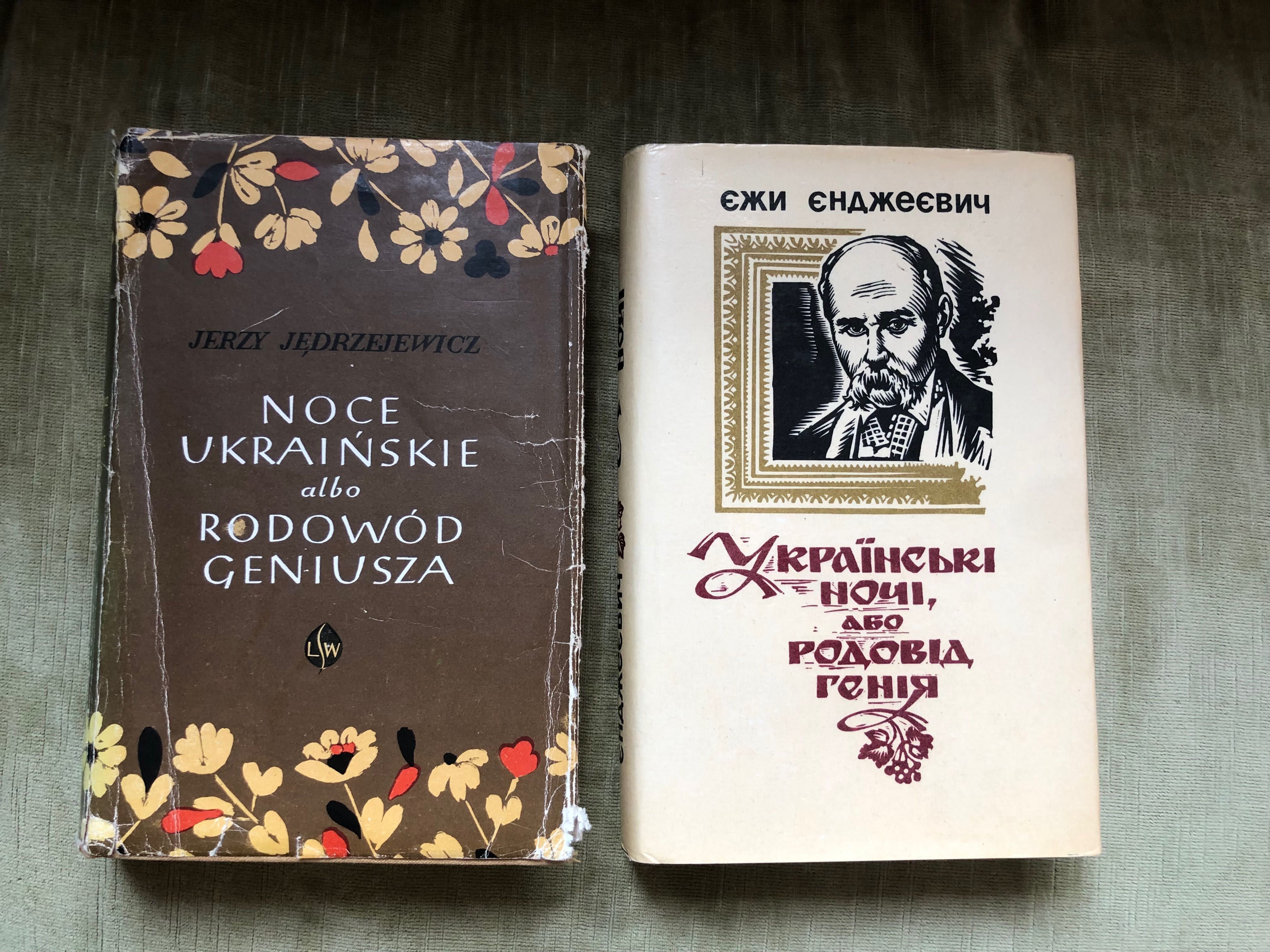 Єжи Єнджеєвич Українські ночі, або Родовід генія: роман про Шевченка