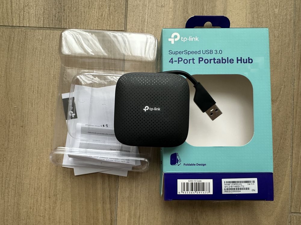 USB хаб концентратор на 4 порта tp-link superspeed usb 3.0
