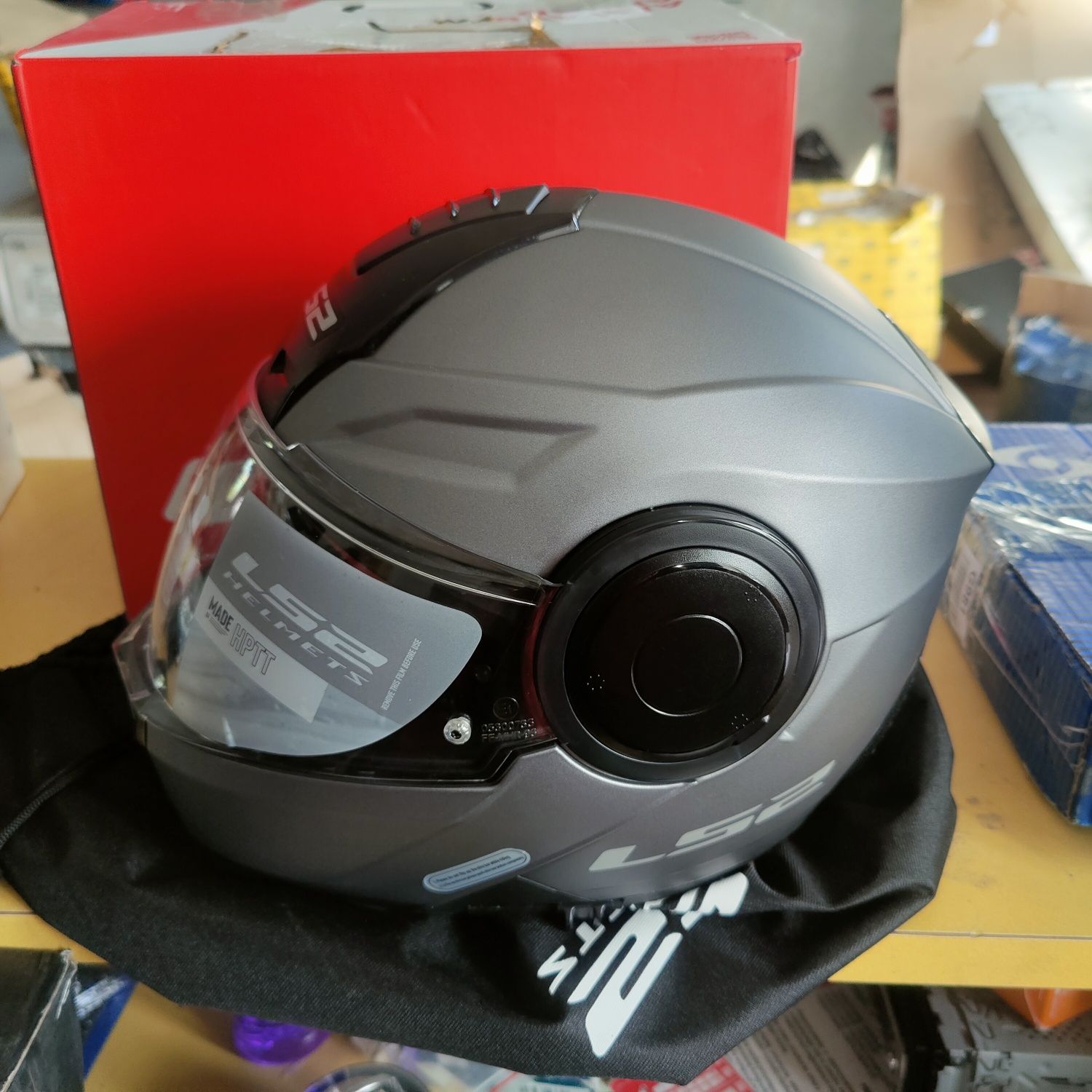 LS2 FF902 Scope nowy kask motocyklowy modułowy rozm M