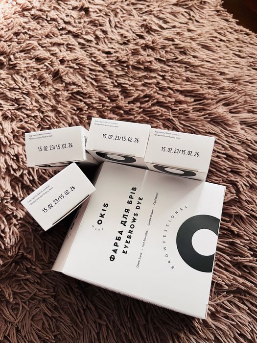 Набір фарб для брів з окисником