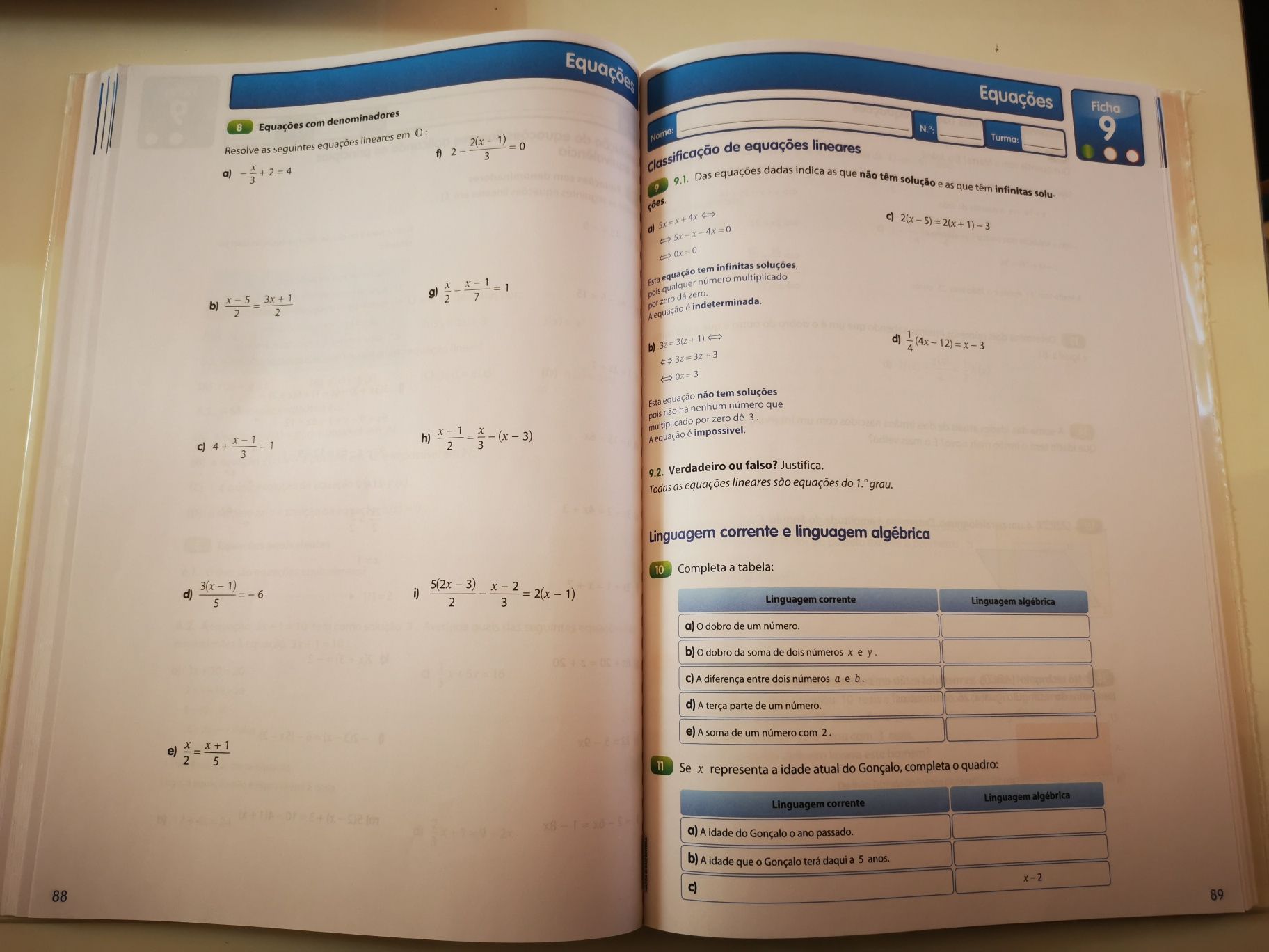 Matemática em ação 7 caderno de atividades
