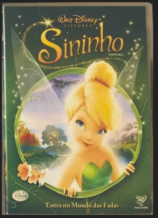 filme disney sininho entra no mundo das fadas DVD