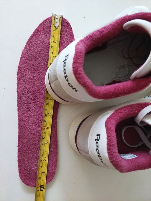 (29 - 29,5см) Кожаные кроссовки Reebok.