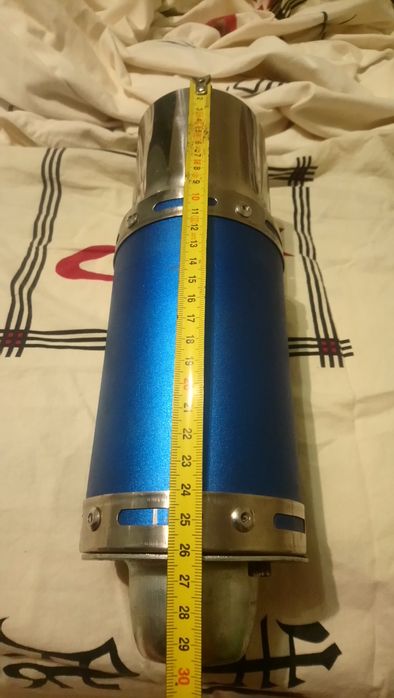 Выхлопна труба. Глушитель. Скутер